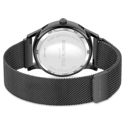 Kenneth Cole Quartz Analog White Dial Stainless Steel Strap Watch for Men ntkcwgk2125201mn