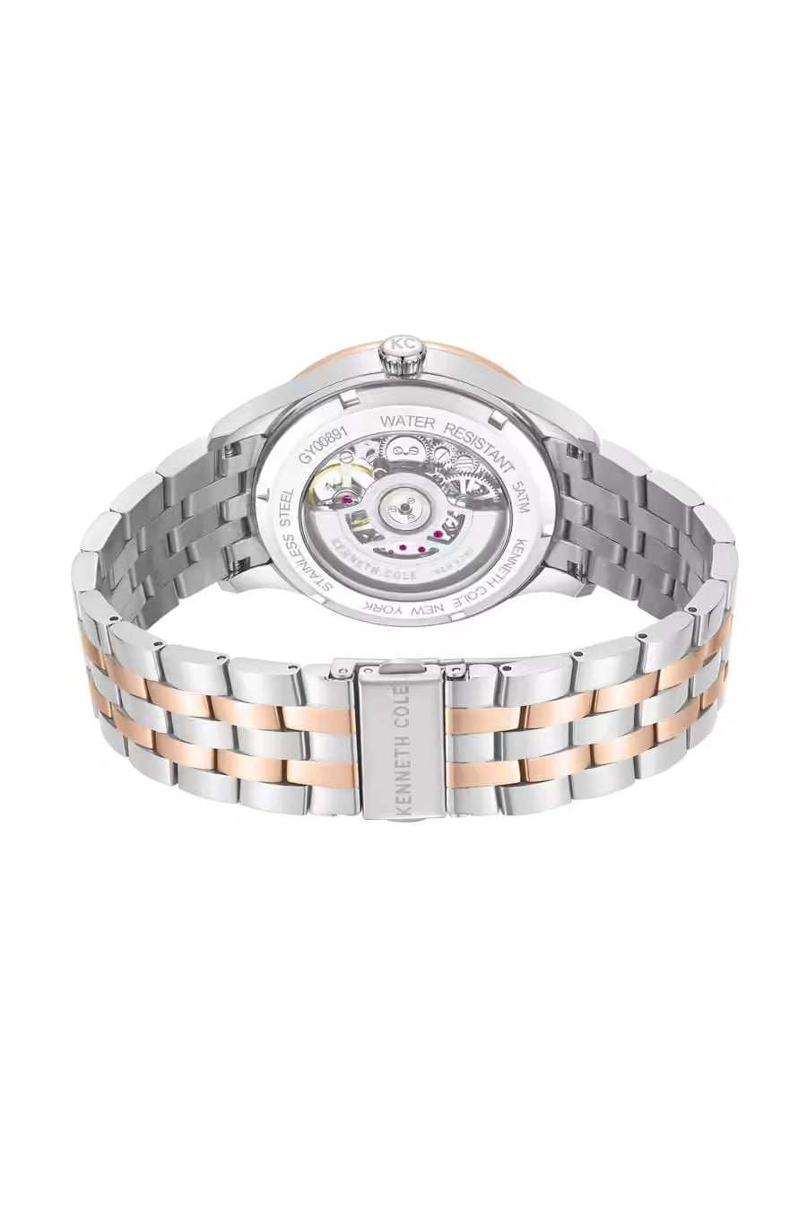Blue Dial Stainless Steel Analogue Watch For Men - KCWGY0089103MNW