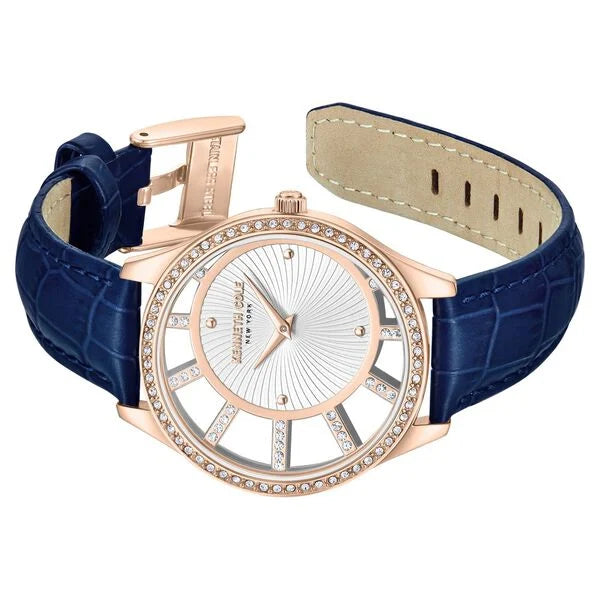 Kenneth Cole Quartz Analog Silver Dial Leather Strap Watch For Women ntkcwla0061601ld
