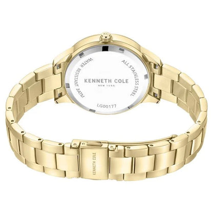 Kenneth Cole Quartz Analog Green dial Metal Strap Watch for Women ntkcwlg0017703ld
