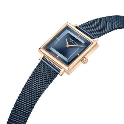 Kenneth Cole Quartz Analog Blue dial Metal Strap Watch for Women ntkcwlg0026504ld