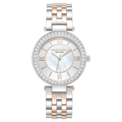 Kenneth Cole Quartz Analog Silver Dial Stainless Steel Strap Watch For Women ntkcwlg0062203ld