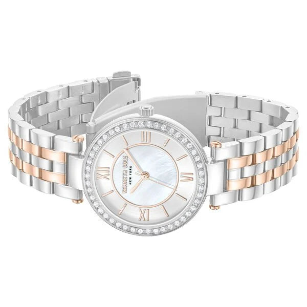Kenneth Cole Quartz Analog Silver Dial Stainless Steel Strap Watch For Women ntkcwlg0062203ld