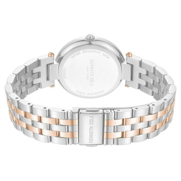 Kenneth Cole Quartz Analog Silver Dial Stainless Steel Strap Watch For Women ntkcwlg0062203ld