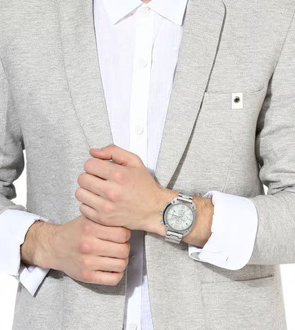 DZ4203I Silver Analog Watch For Men ‌