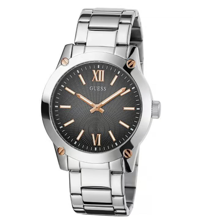 GUESS Analog Silver Dial Men's Watch-GW0574G1