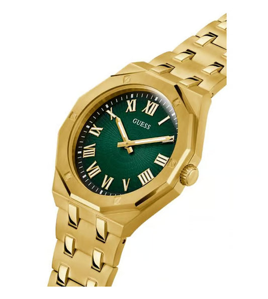 ASSET Men Green Round Dial Analog Watch - GW0575G2