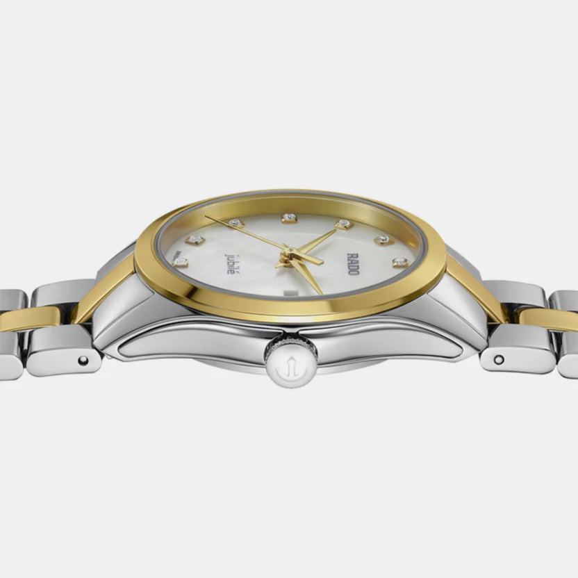 Rado HyperChrome Women Quartz Mother Of Pearl Dial Analog Stainless Steel Watch R32975912