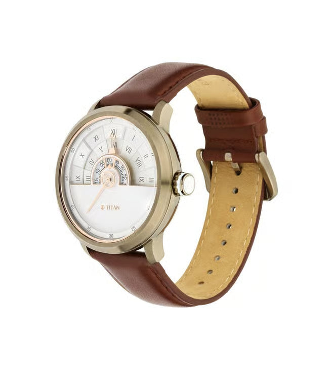 Titan NR1828QL02 Grandmaster II Analog Watch for Men