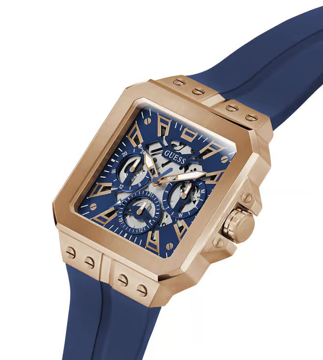 Guess Analog Blue Dial Men's Watch-GW0637G3