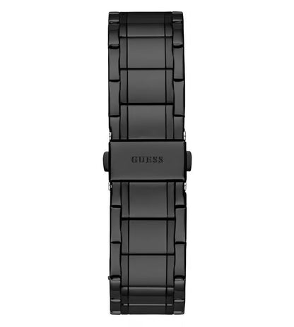 GUESS Men Black Round Stainless Steel Dial Analog Watch- GW0626G3