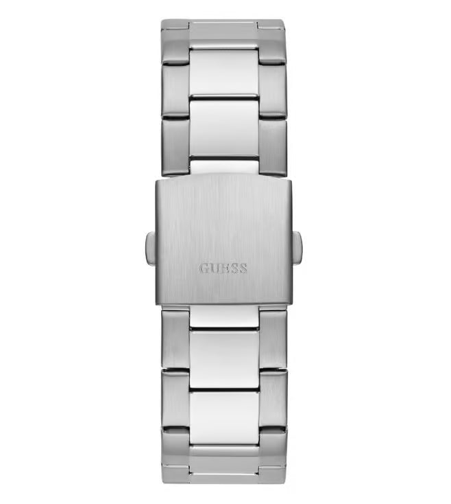 GUESS Men Navy Blue Round Dial Analogue Watch- GW0707G1