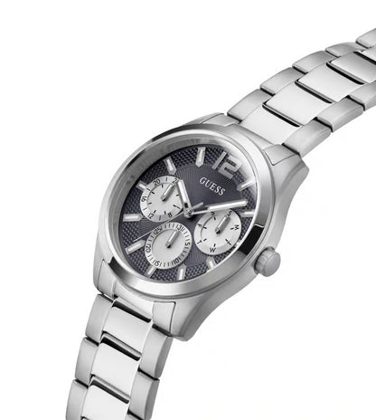GUESS Men Navy Blue Round Dial Analogue Watch- GW0707G1