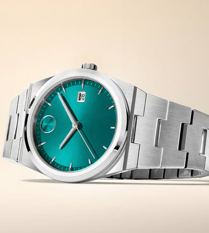 Movado Bold Quest Swiss Qtz Green Round Dial Men's Watch - 3601222