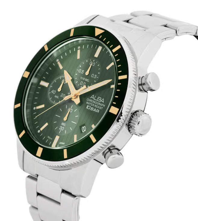 ALBA Active Green Men 45mm Watch Quartz AM3953X1