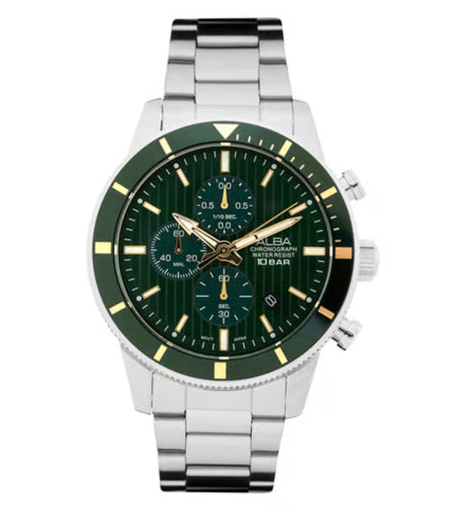 ALBA Active Green Men 45mm Watch Quartz AM3953X1