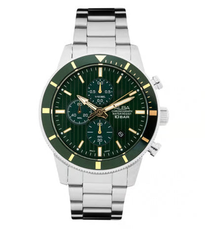 ALBA Active Green Men 45mm Watch Quartz AM3953X1