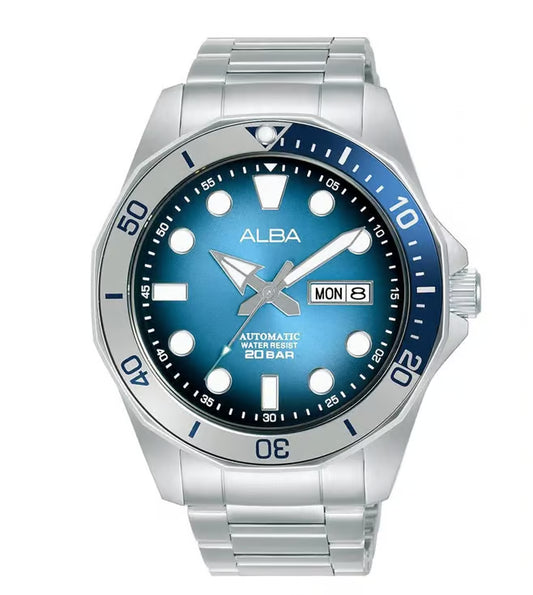 ALBA Automatic Light Blue Men 43mm Watch Automatic AL4549X1