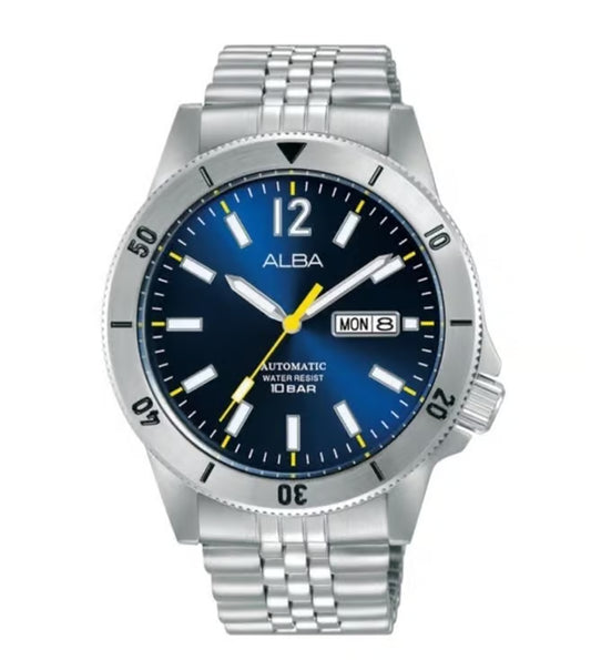 ALBA Automatic Blue Men 44mm Watch Automatic AL4649X1