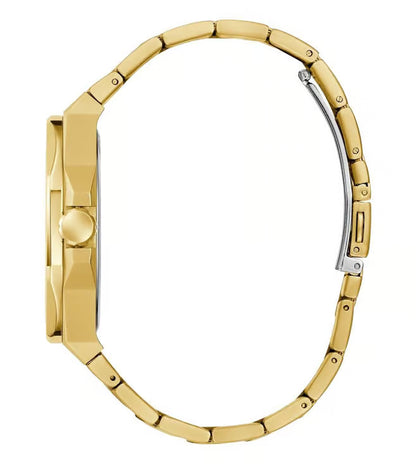 GUESS Emperor Champagne Round Dial Analog Men's Watch - GW0849G2