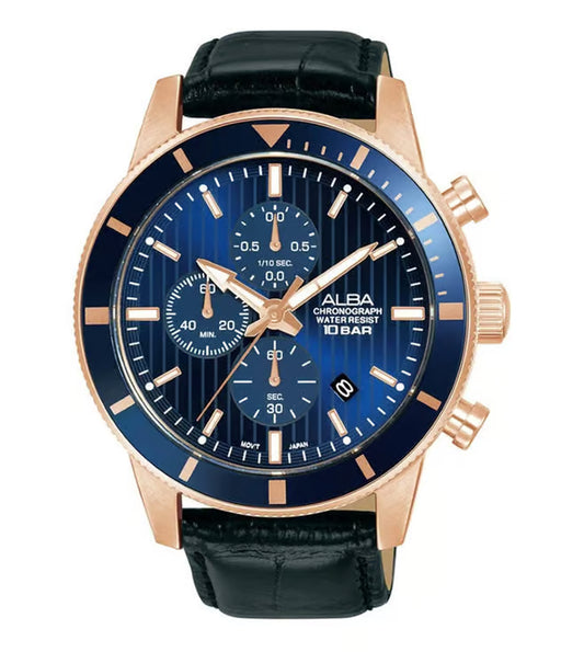 ALBA Active Blue Men 45mm Watch Quartz AM3960X1