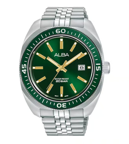 ALBA Active Green Men 43mm Watch Quartz AS9T77X1