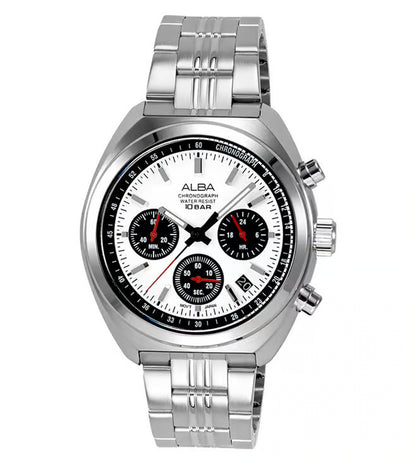 ALBA Active White Men 40.95mm Watch Quartz AT3K11X1