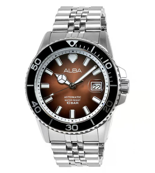 ALBA Automatic Brown Men 42.5mm Watch Automatic AU4057X1