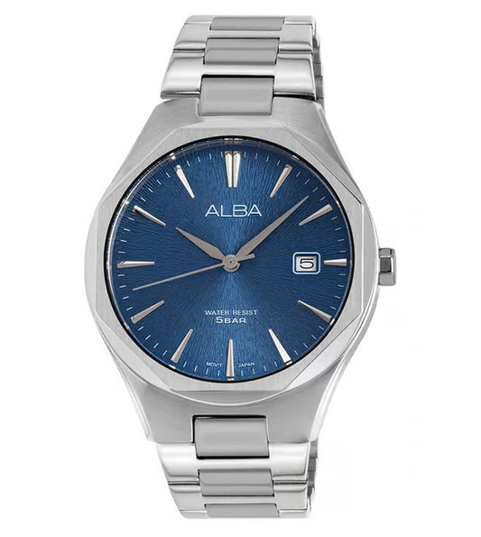 ALBA Prestige Blue Men 40mm Watch Quartz AS9U57X1