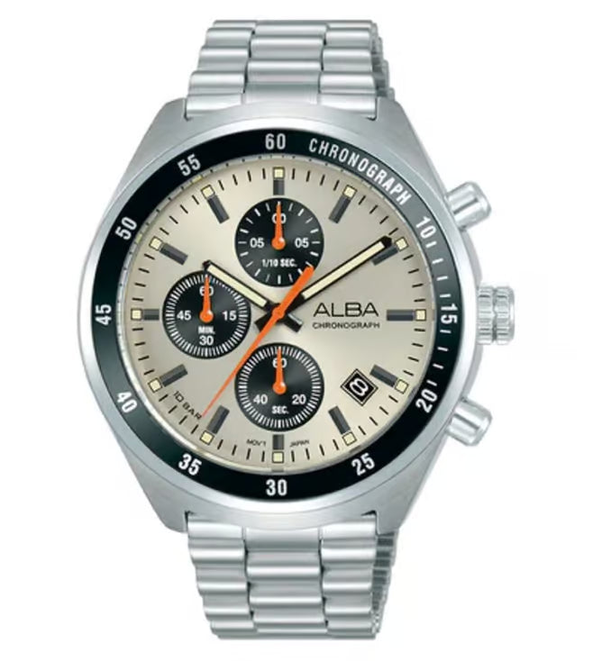 ALBA Active Quartz Chronograph Men 43 mm AM3A41X1