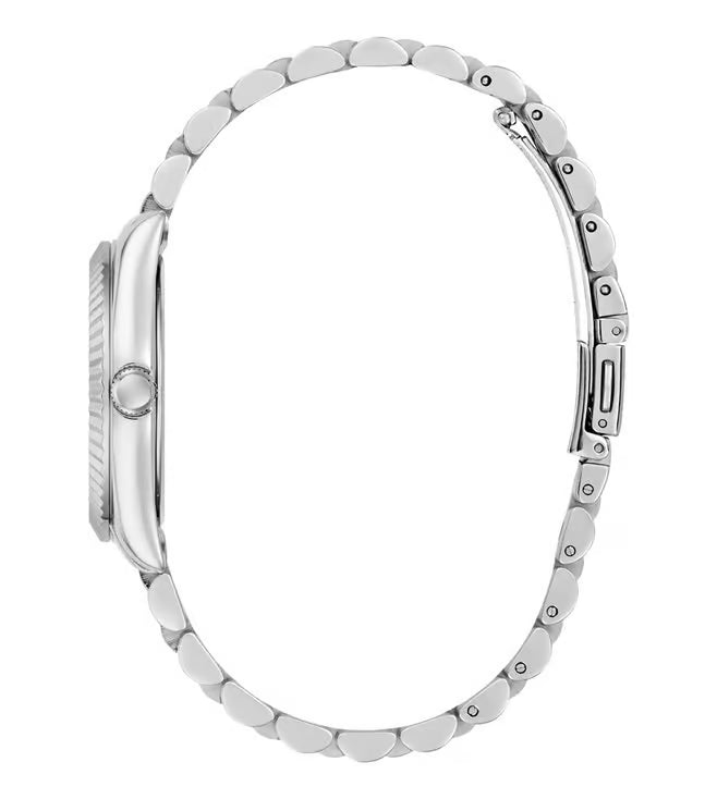 Guess Ice Blue Round Dial Analog Women's Watch - GW0936L1