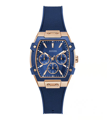 Blue Rectangle Dial Analog Women's Watch - GW0945L4
