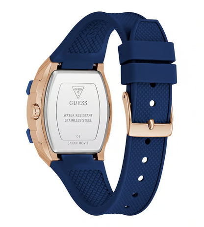 Blue Rectangle Dial Analog Women's Watch - GW0945L4