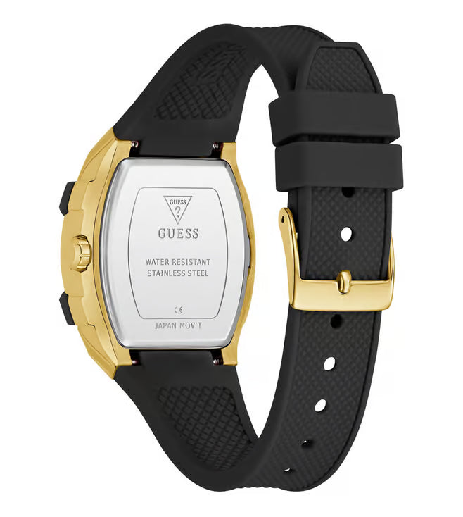 Champagne Rectangle Dial Analog Women's Watch - GW0945L2