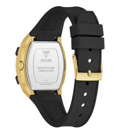 Champagne Rectangle Dial Analog Women's Watch - GW0945L2