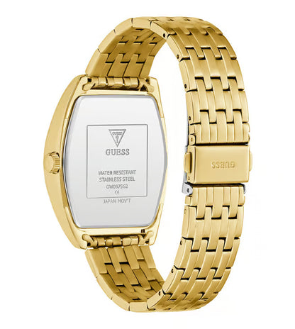 Green Rectangle Dial Analog Men's Watch - GW0975G2