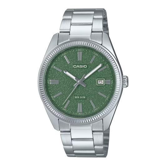 Casio Enticer Men MTP-1302DA-3AVDF Analog Green Dial Men (A2487)