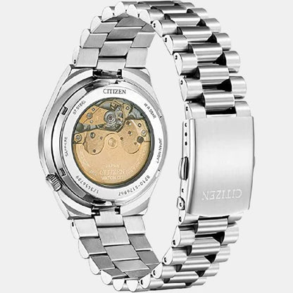 Citizen Tsuyosa Men Automatic Green Dial Analog Stainless Steel Watch NJ0150-81X