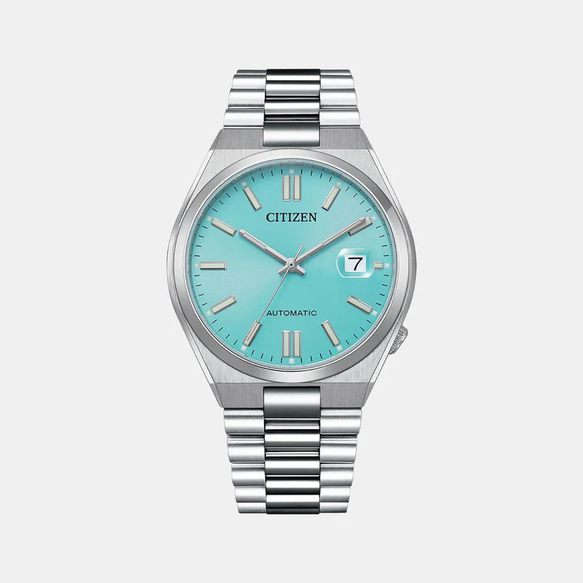 Citizen Tsuyosa Men Automatic Blue Dial Analog Stainless Steel Watch NJ0151-88M