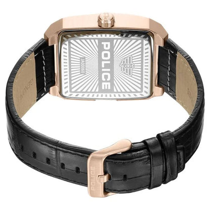 Police Black Dial Quartz Analog Watch for Men