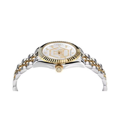 Philipp Plein Date Superlative Silver Dial Analog Women Watch PW2BA0323