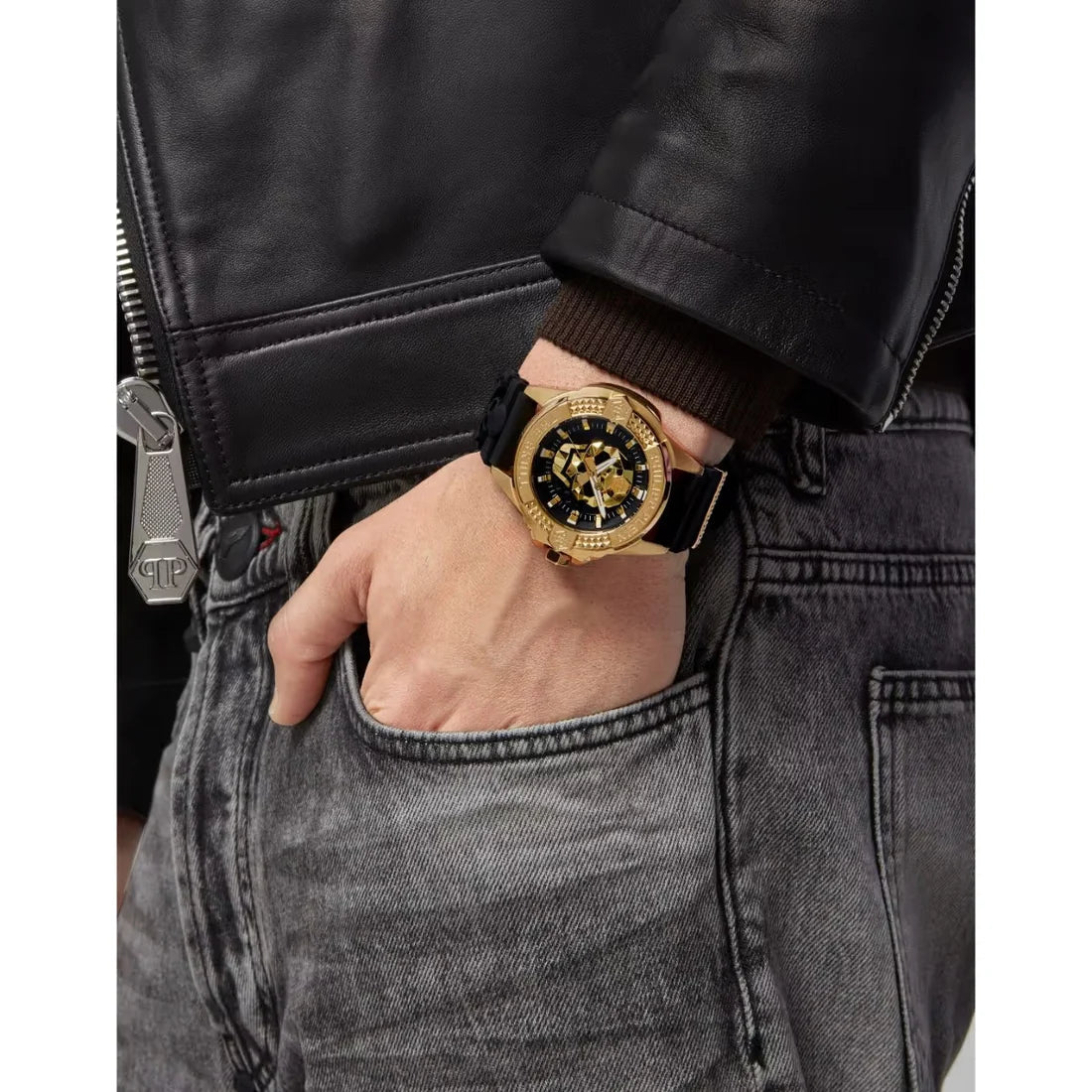 PWAAA0221 PHILIPP PLEIN The Skull Analog Watch for Men