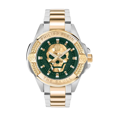 Philipp Plein Quartz Green Dial Analog Stainless Steel Men Watch PWAAA2825