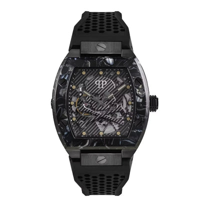 Philipp Plein The Skeleton Black Dial Automatic Men Watch PWBAA0221