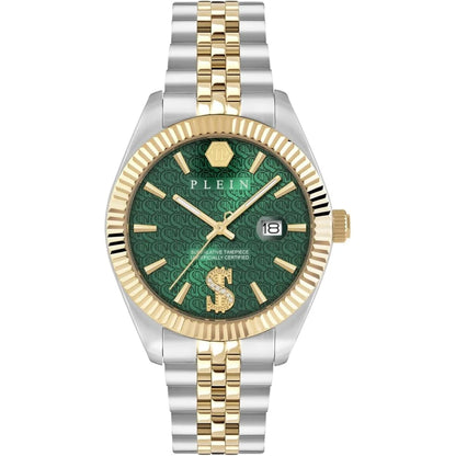 Philipp Plein Date Superlative Green Dial With Date Analog Men Watch PWMFA0825