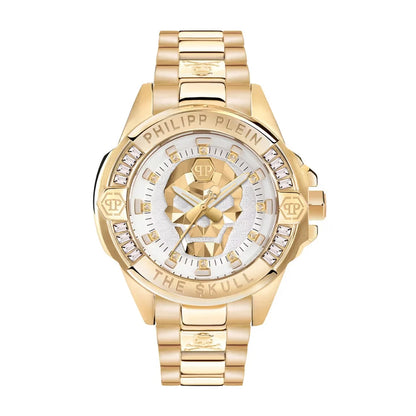Philipp Plein The Skull Genderless Silver Dial Analog Unisex Watch PWNAA0722