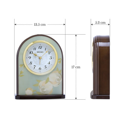 QXE055L PIANO FINISH WOOD WALL CLOCKS