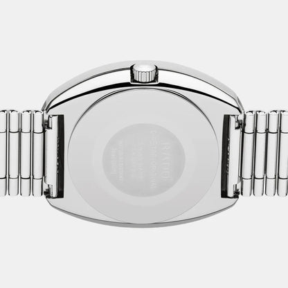 Rado Diastar Men Quartz Black Dial Analog Stainless Steel Watch R12391153