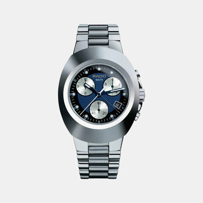 Rado Diastar Men Quartz Blue Dial Chronograph Stainless Steel Watch R12638173