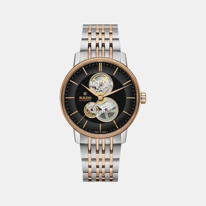 Rado Coupole Men Automatic Black Dial Analog Stainless Steel Watch R22894163